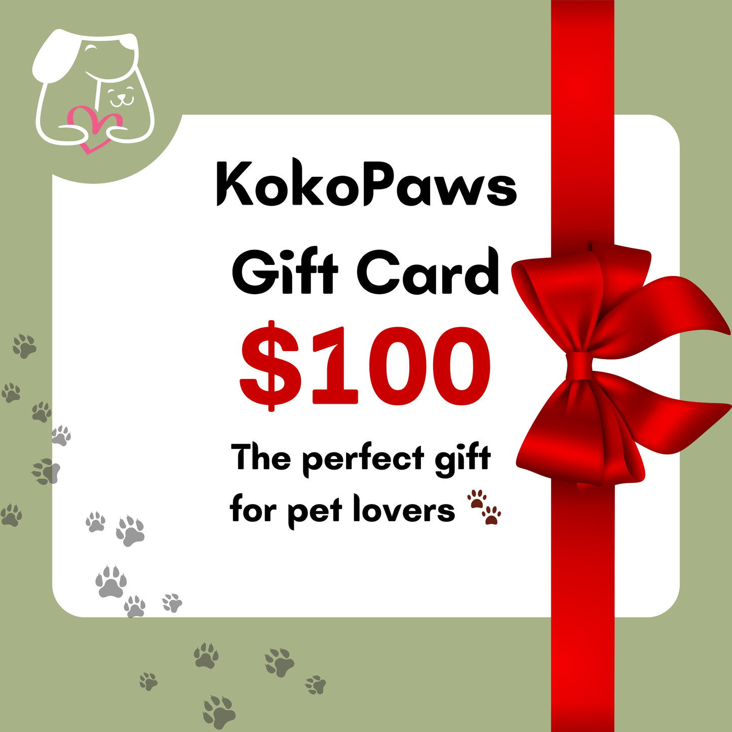 KokoPaws Gift Card