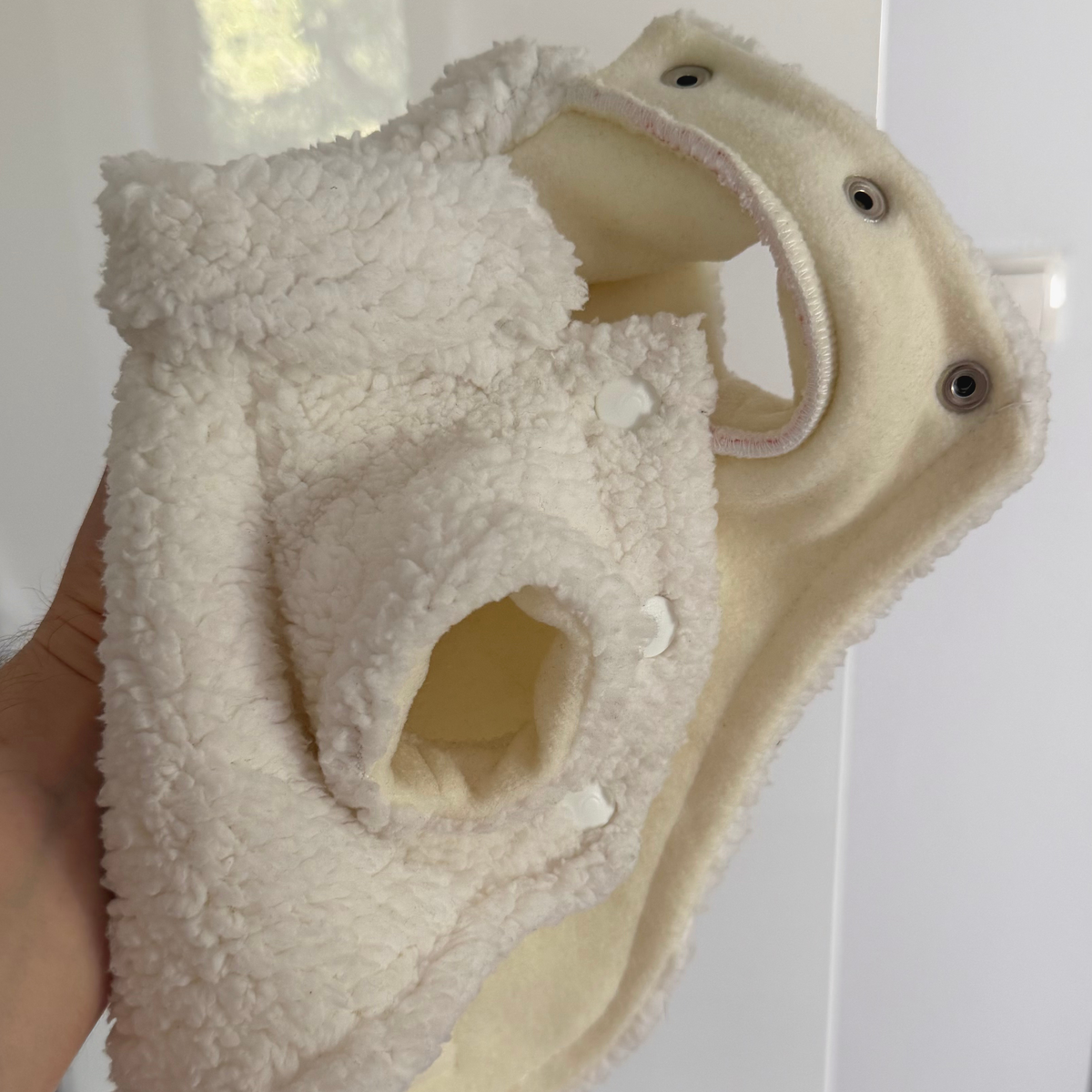 Milky Teddy Dog Vest | Warm Jacket for Small Dogs