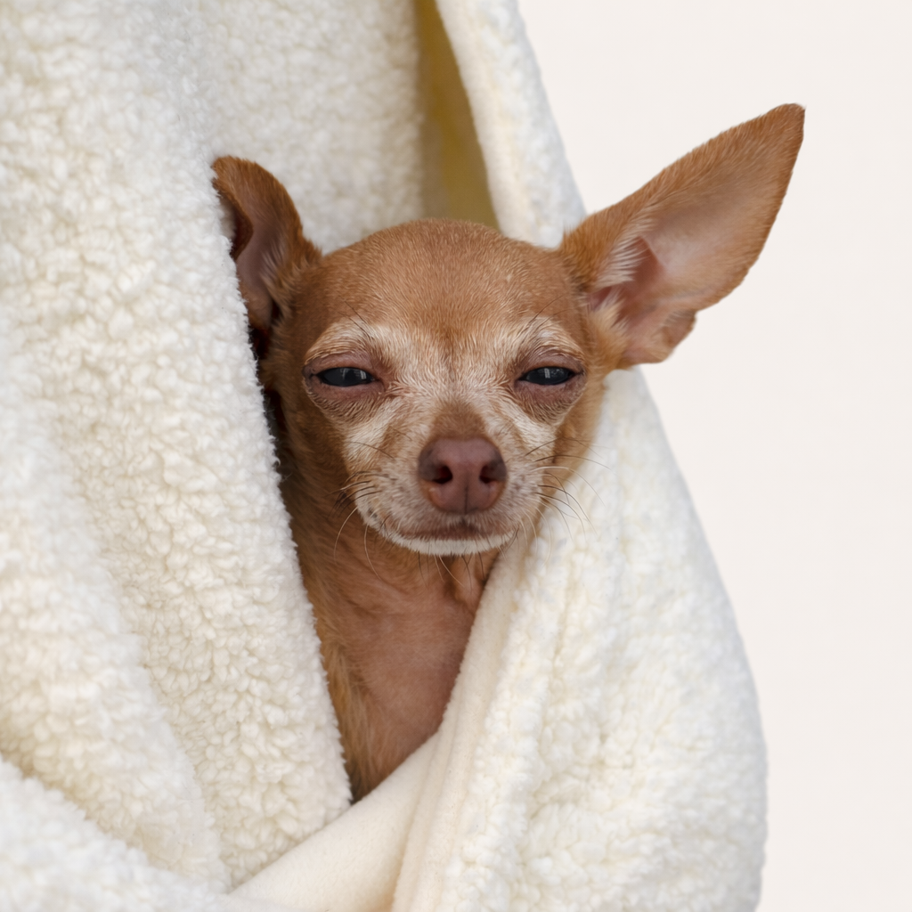 Teddy Kangaroo Hoodie Carrier - Milky - 2-15 lbs / 1-7 kg (Autumn/Winter)