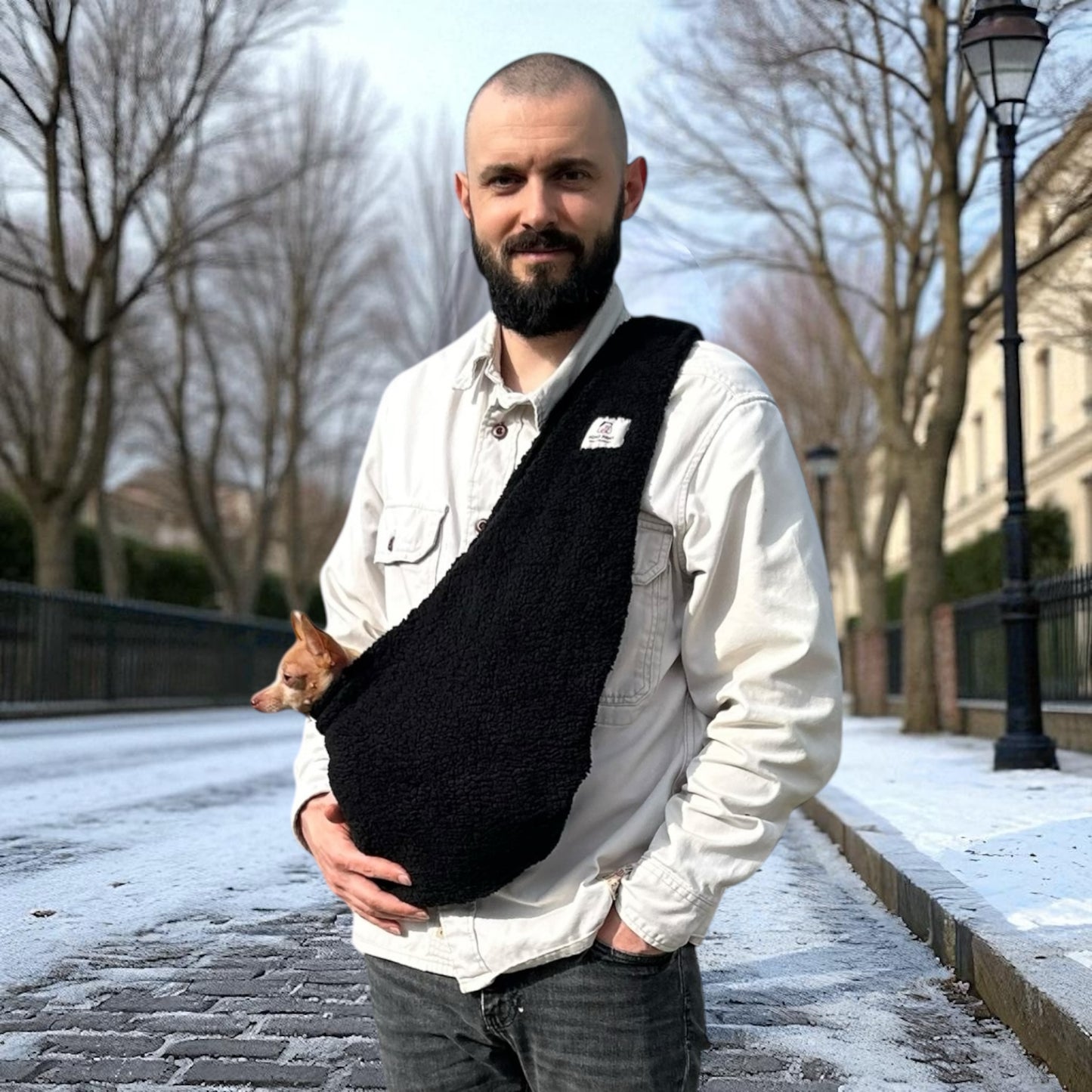 Teddy Pet Sling Carrier – 2-11 lbs / 1-5 kg (Autumn/Winter)