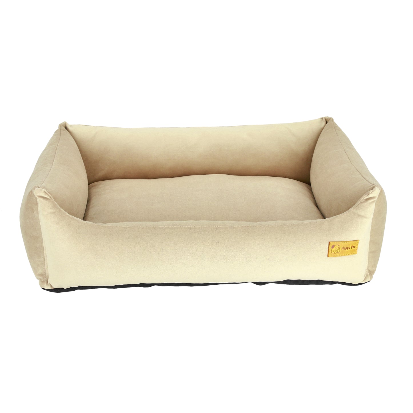 Basic Orthopedic Pet Bed - Beige Velour