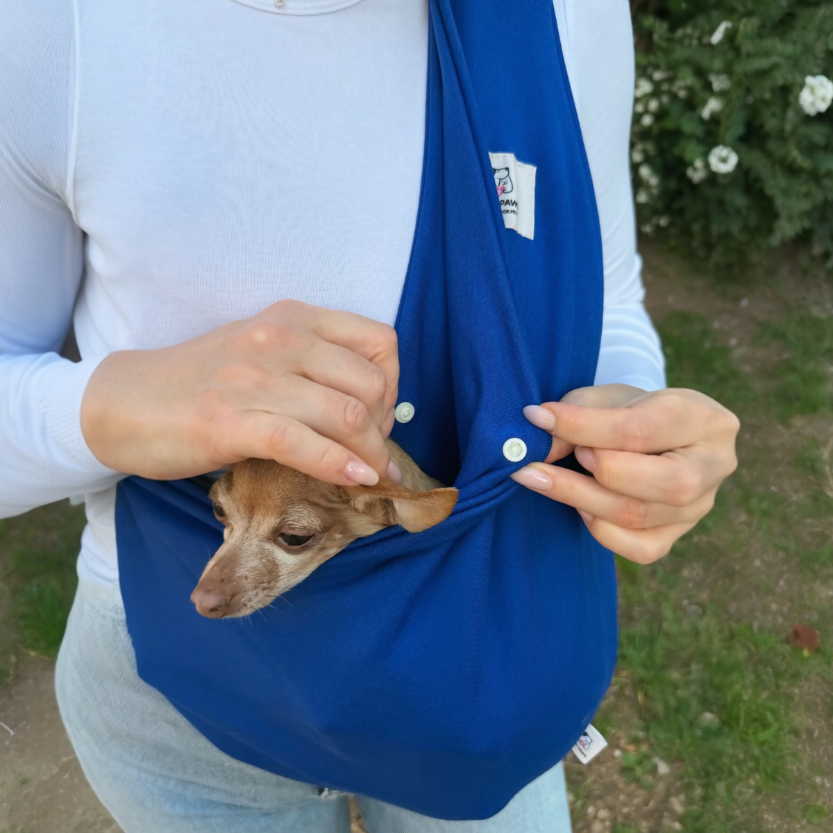 Security Dog Sling – Blue
