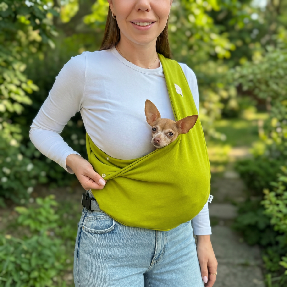 Security Dog Sling – Pistachio