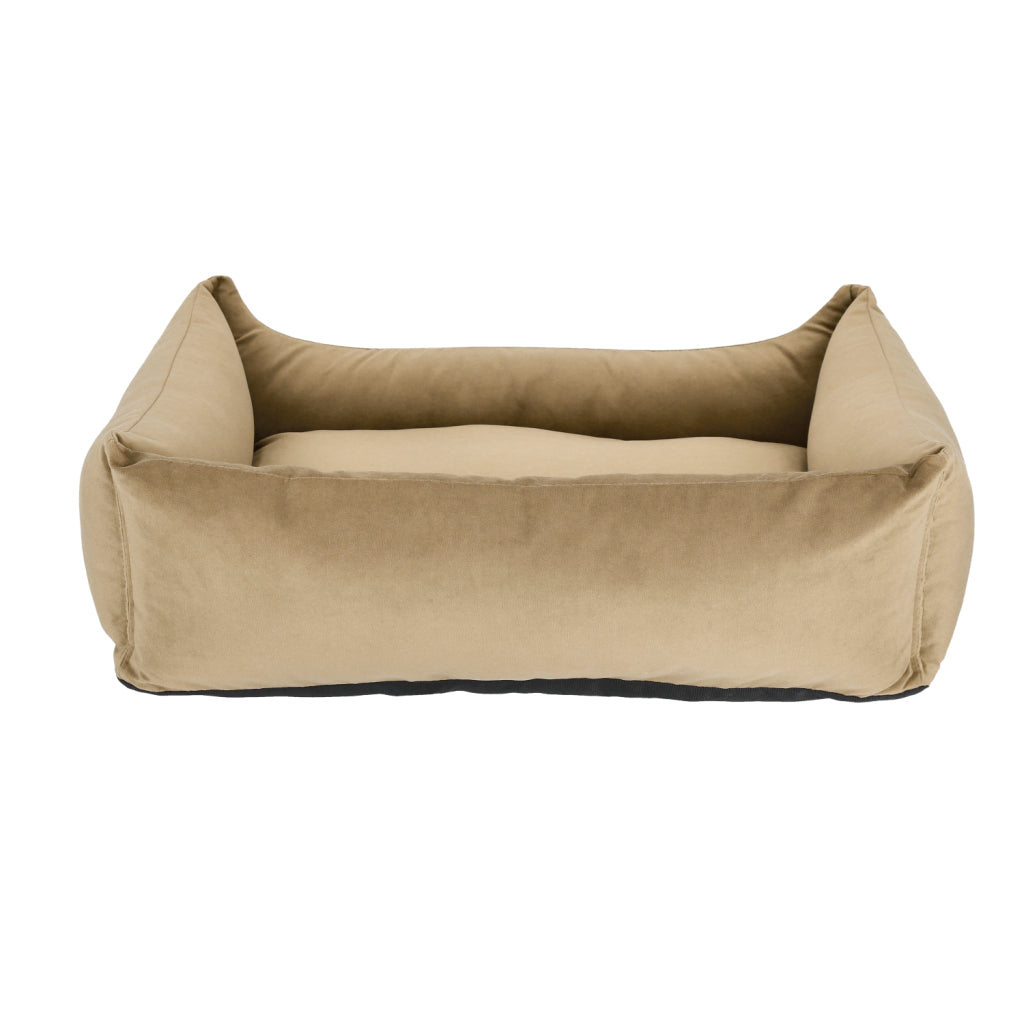 Basic Orthopedic Pet Bed - Brown Velour