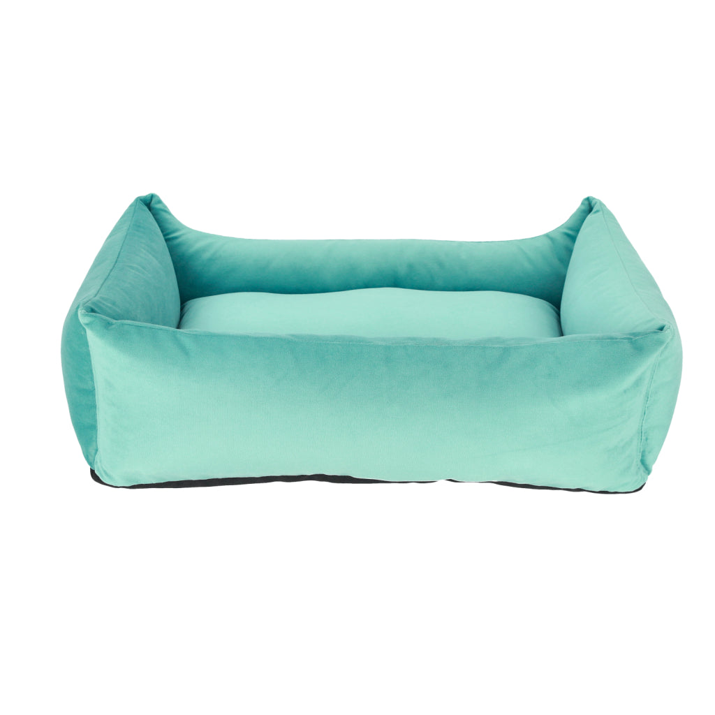 Basic Orthopedic Pet Bed - Blue Velour