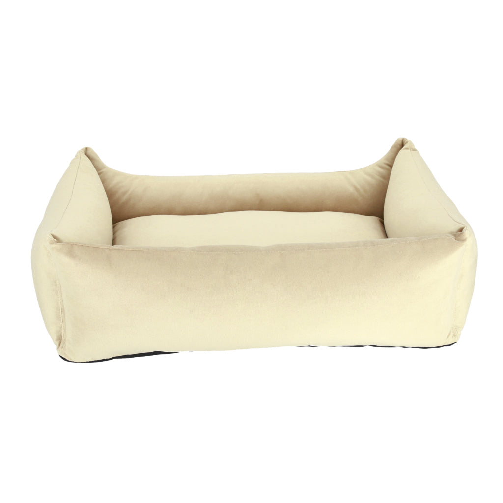 Basic Orthopedic Pet Bed - Beige Velour