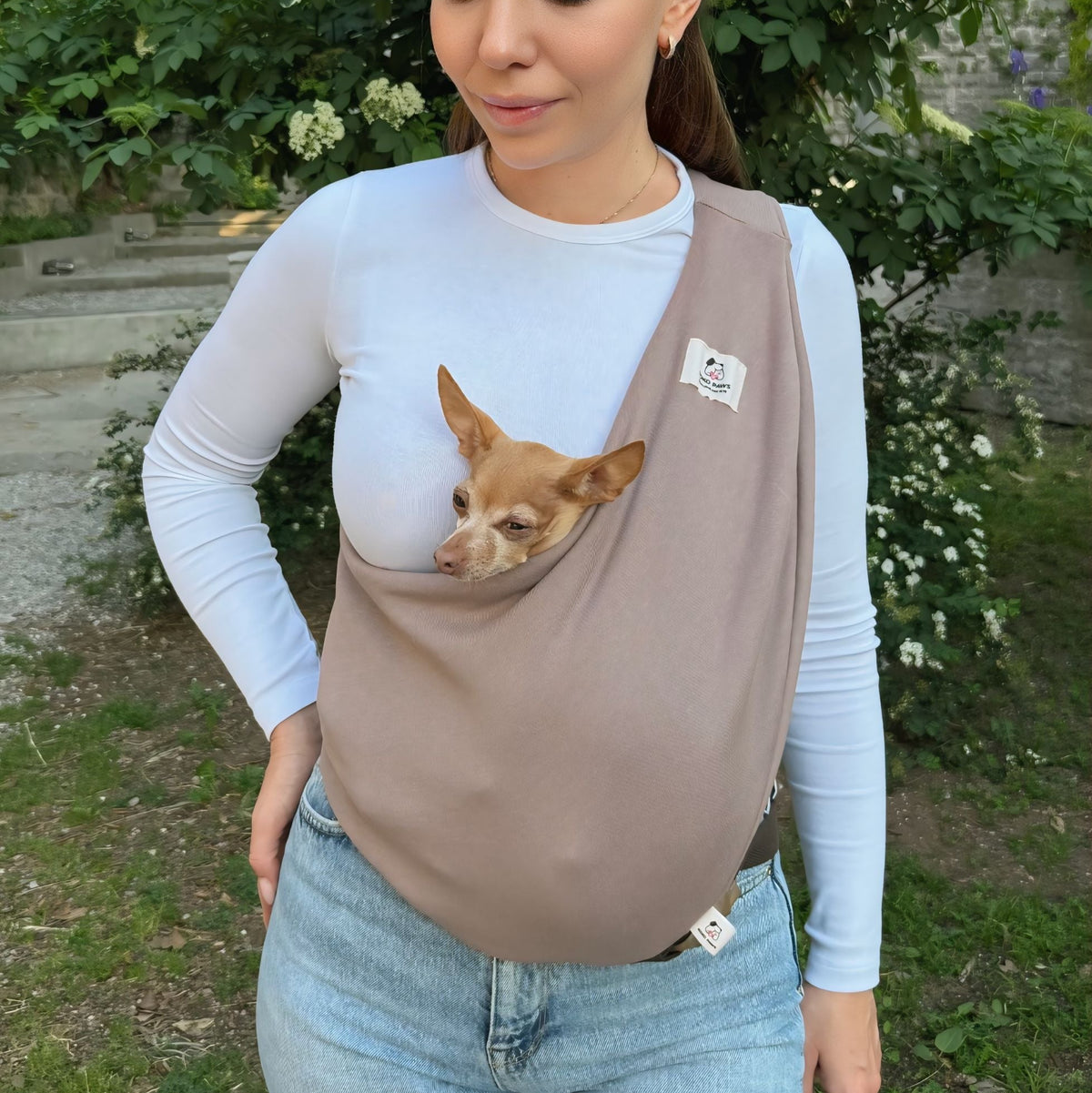 Lightweight Dog Sling Carrier for Small Dogs by kokopaws