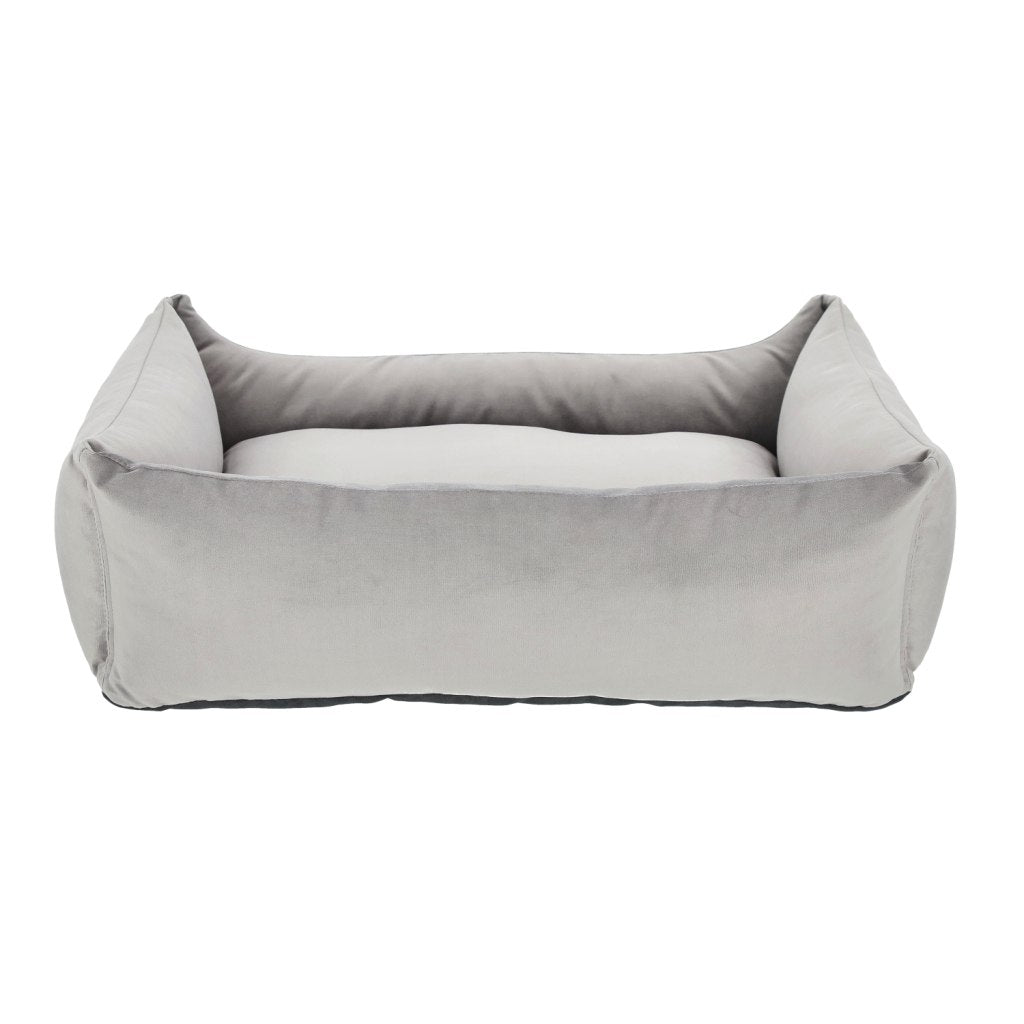 Basic Orthopedic Pet Bed - Gray Velour