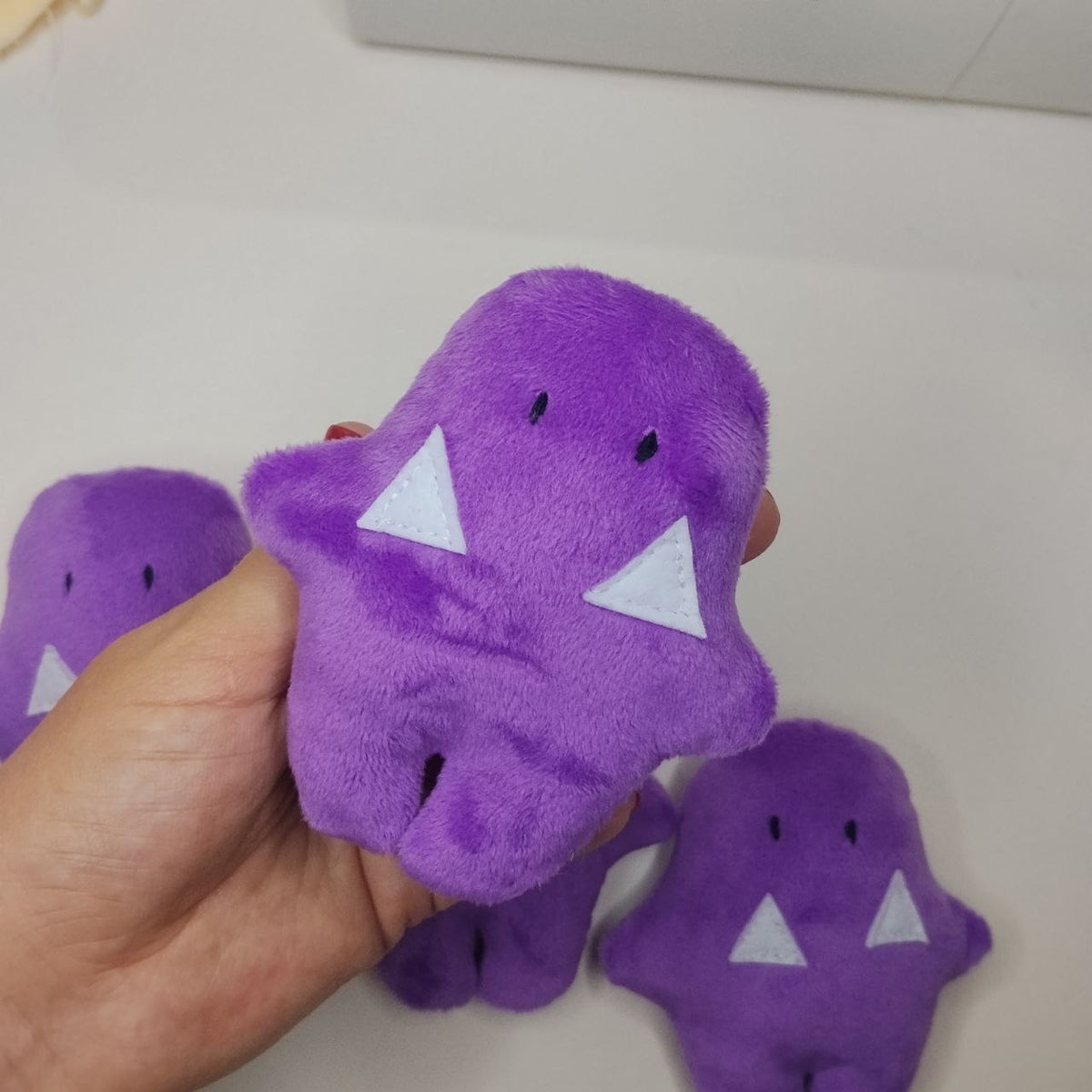 Handmade Plush Dog Toy – Soft Stuffed Monster Toy